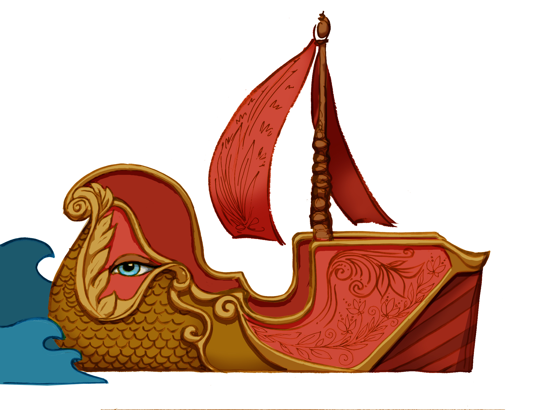 Boat concept in color