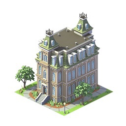 Fancy stone building